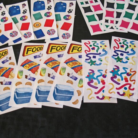 Creative Memories LotStickers, 22 studio -Sports, Backpacks, Celebrate, Food NEW - Picture 3 of 6